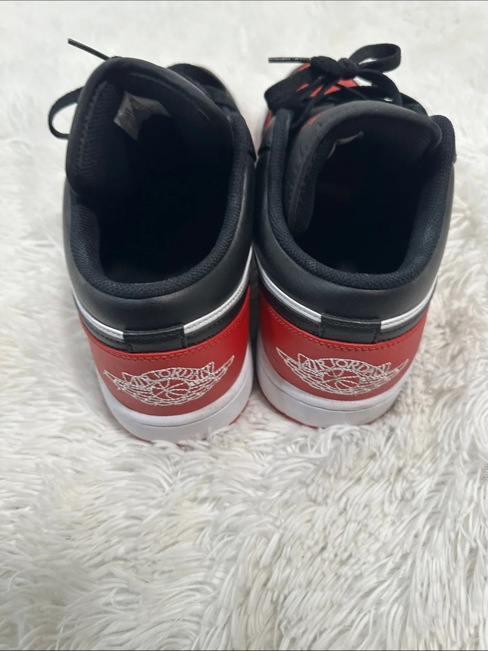 ❤️ Jordan 1 Low Bred Toe 2.0 Shoe